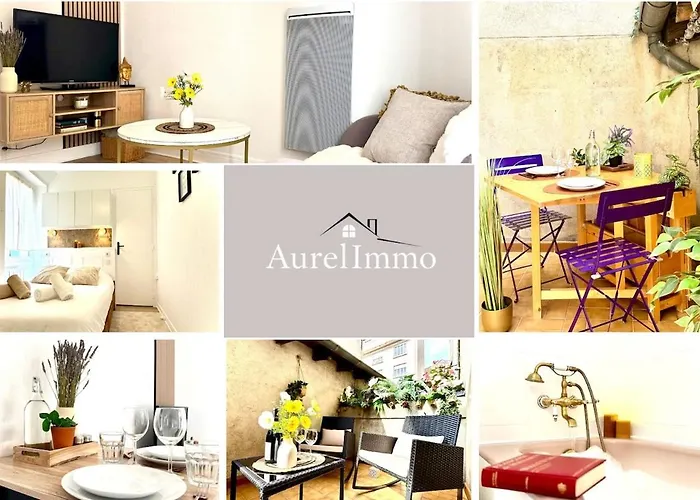 Apartment Terrasse Privee - Centre - Gare 5 Min - Wifi Rapide